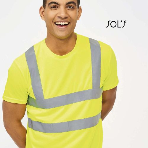 t-shirt réfléchissant Sol's mercure