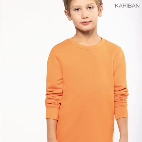 Pull col rond enfant K4026