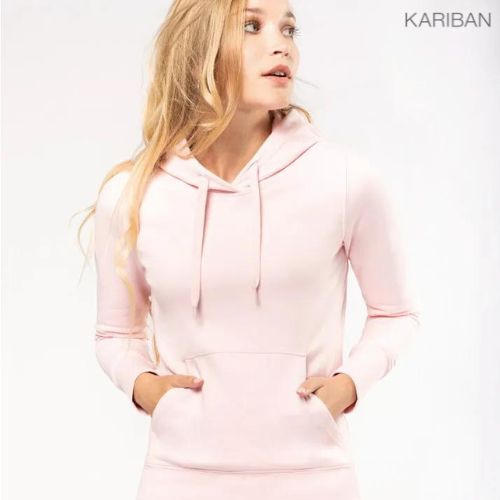 Sweat femme à capuche kariban K4028