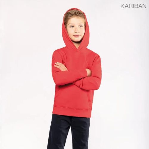 Sweat capuche Kariban enfant K4029