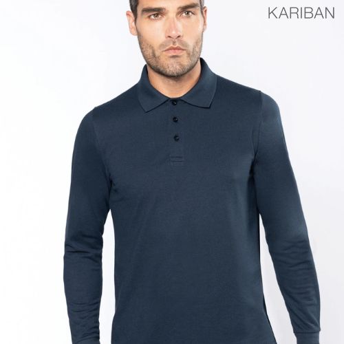 Polo manche longue homme Kariban WK276