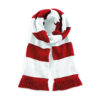BEECHFIELD BC479 écharpe blanc rouge