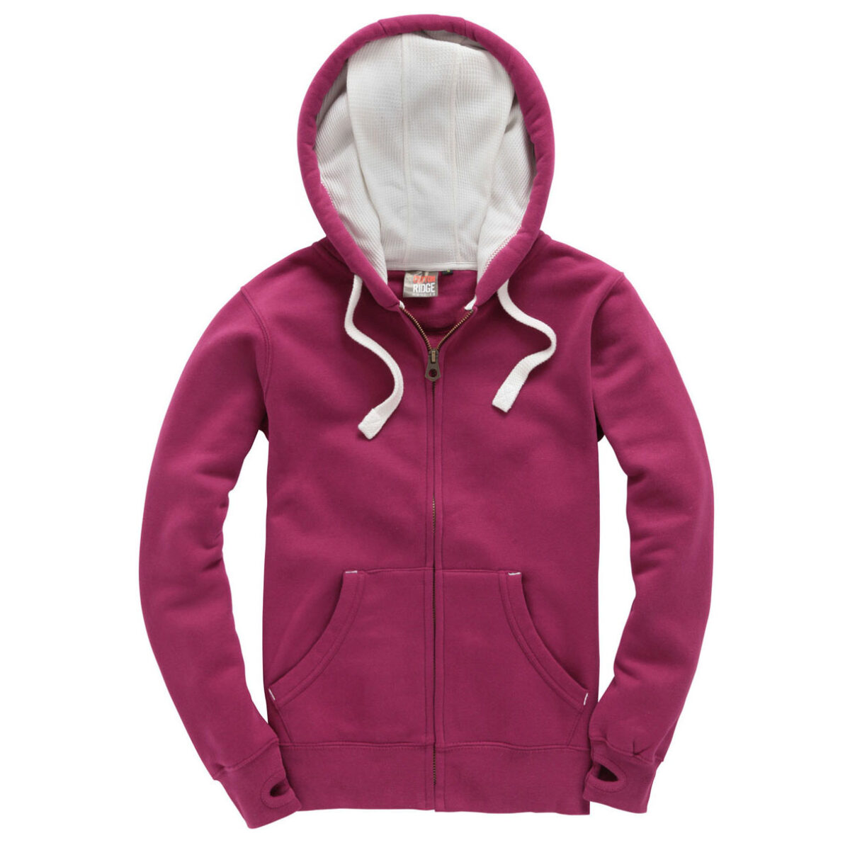 SWEATSHIRT COTTON RIDGE HOODIE ZIPPÉ – Image 12