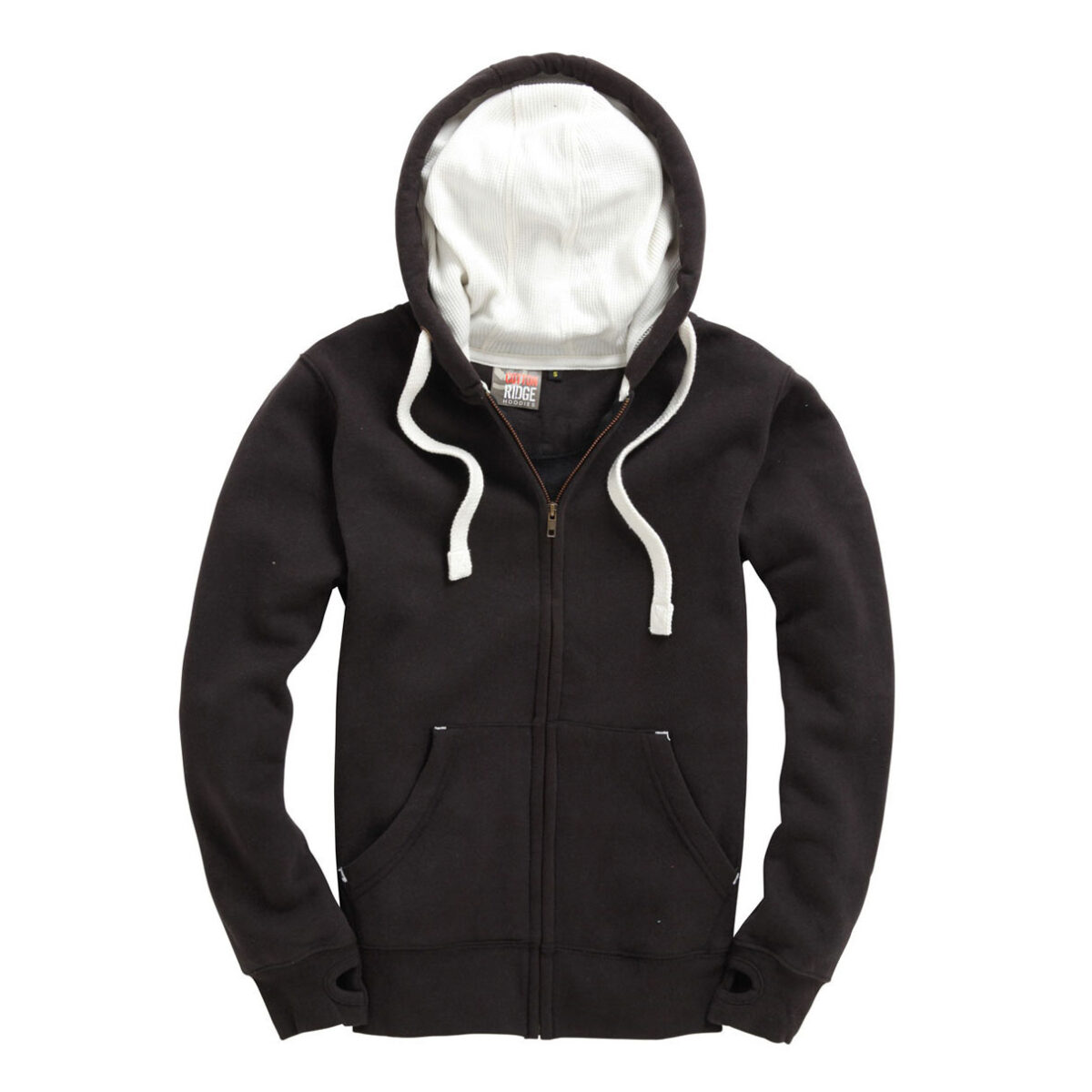 SWEATSHIRT COTTON RIDGE HOODIE ZIPPÉ – Image 14