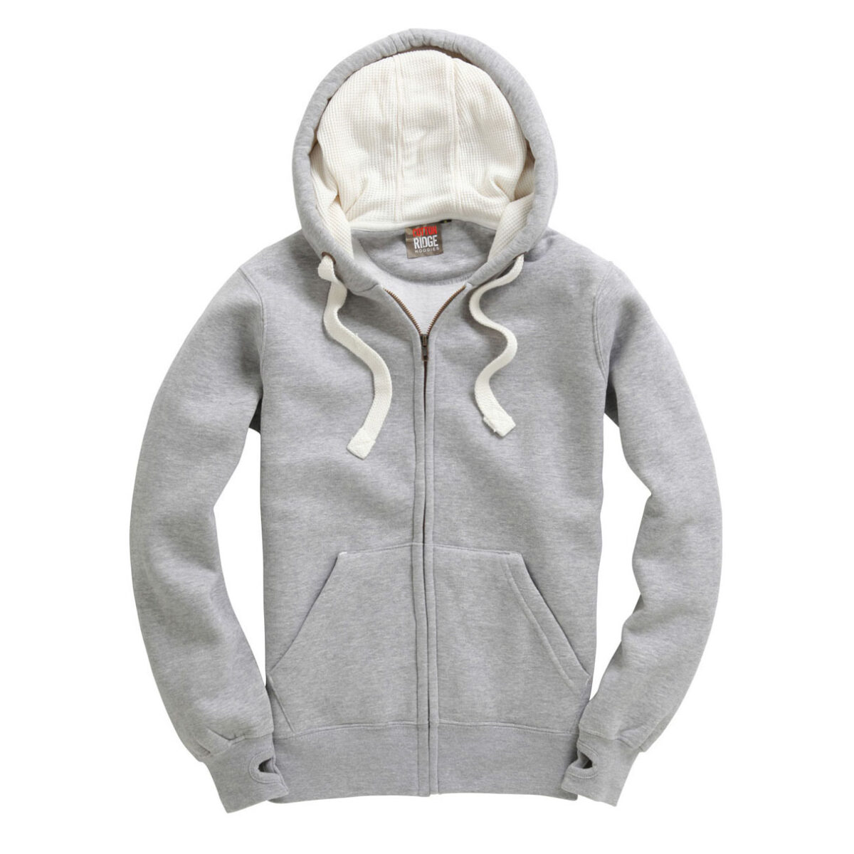 SWEATSHIRT COTTON RIDGE HOODIE ZIPPÉ – Image 15