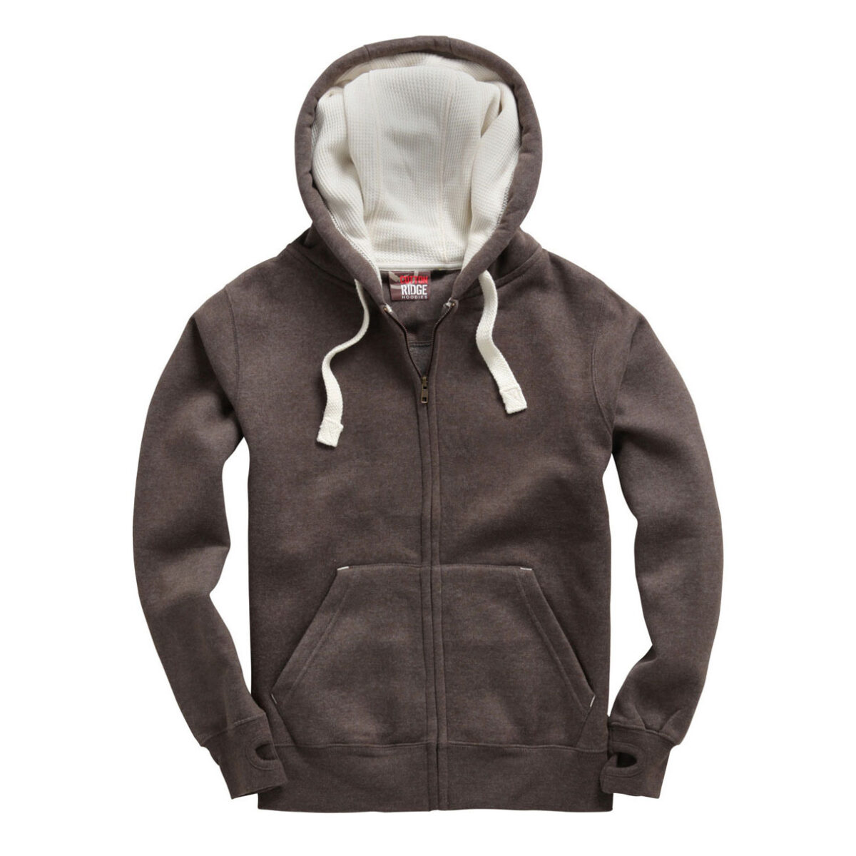 SWEATSHIRT COTTON RIDGE HOODIE ZIPPÉ – Image 18