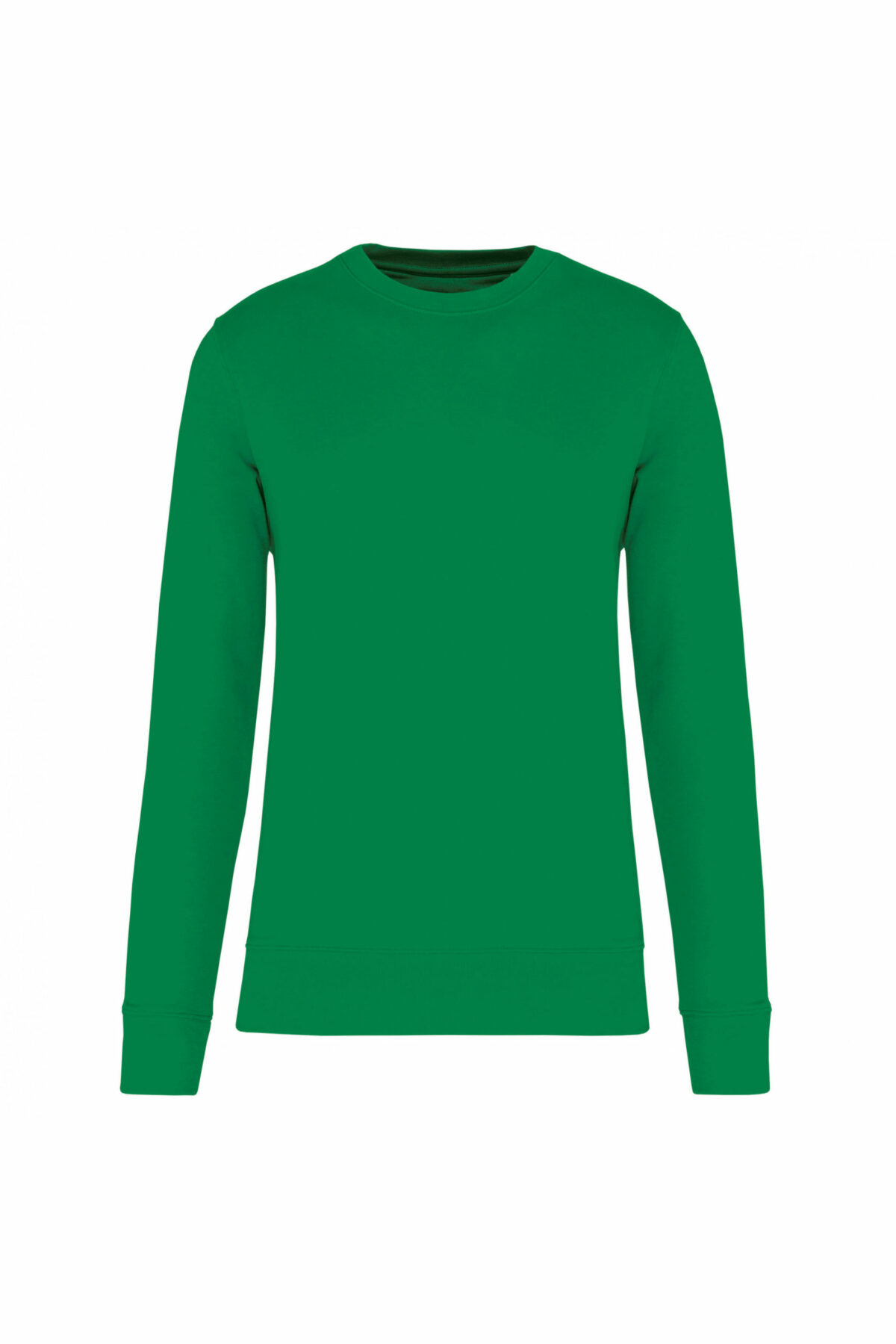 sweat col rond éco responsable vert kelly