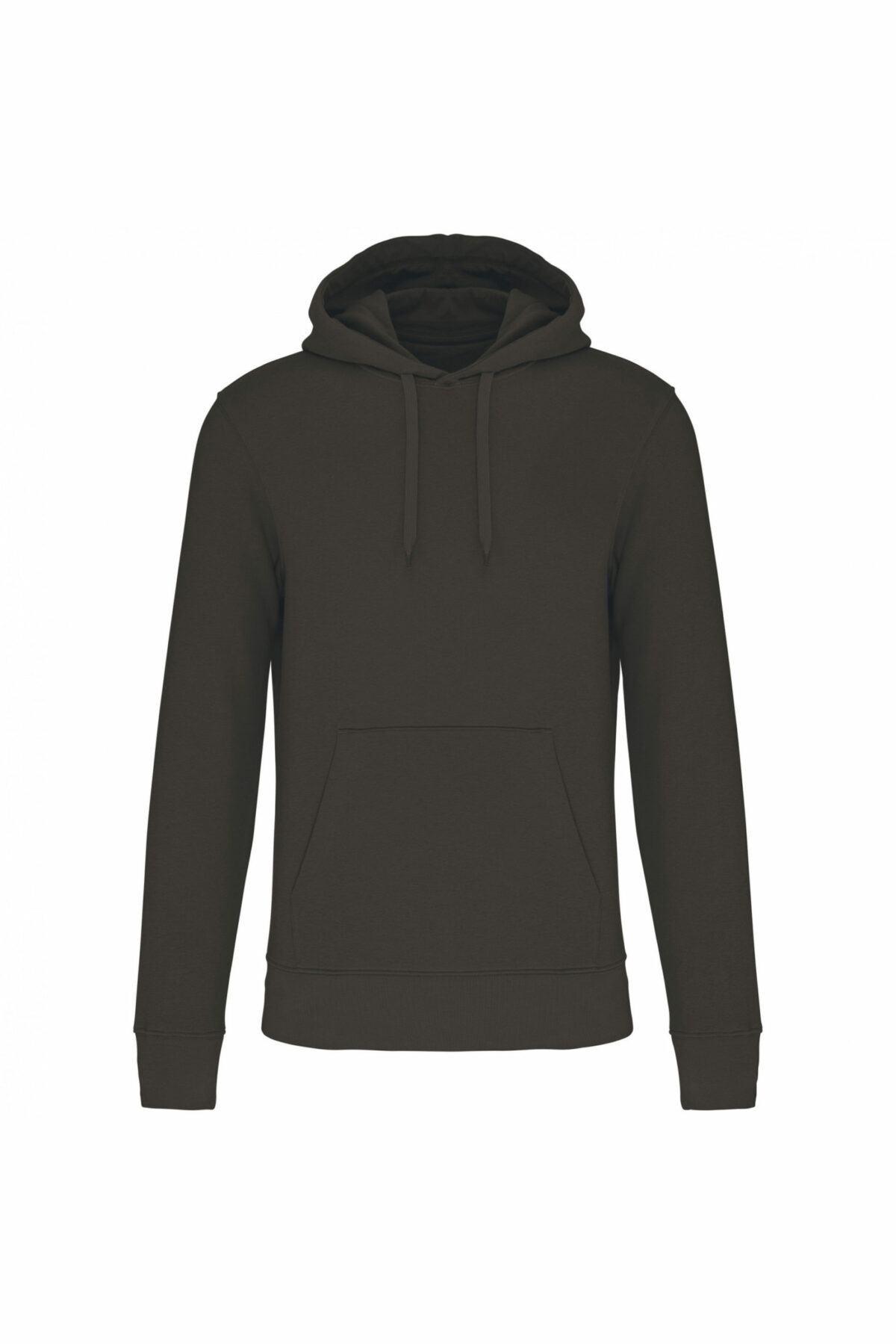 sweat capuche éco responsable homme gris foncé