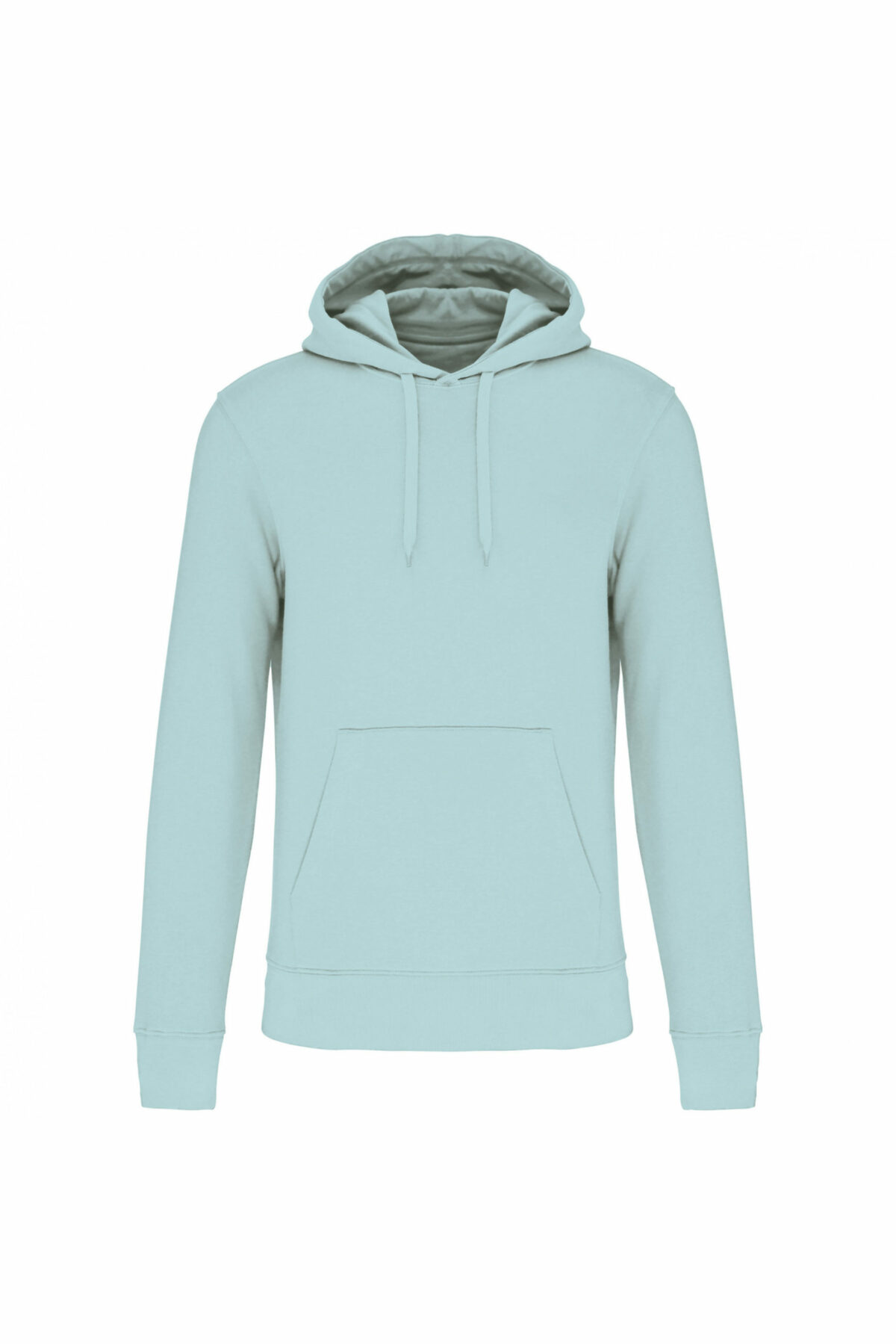 sweat capuche éco responsable homme menthe glacée