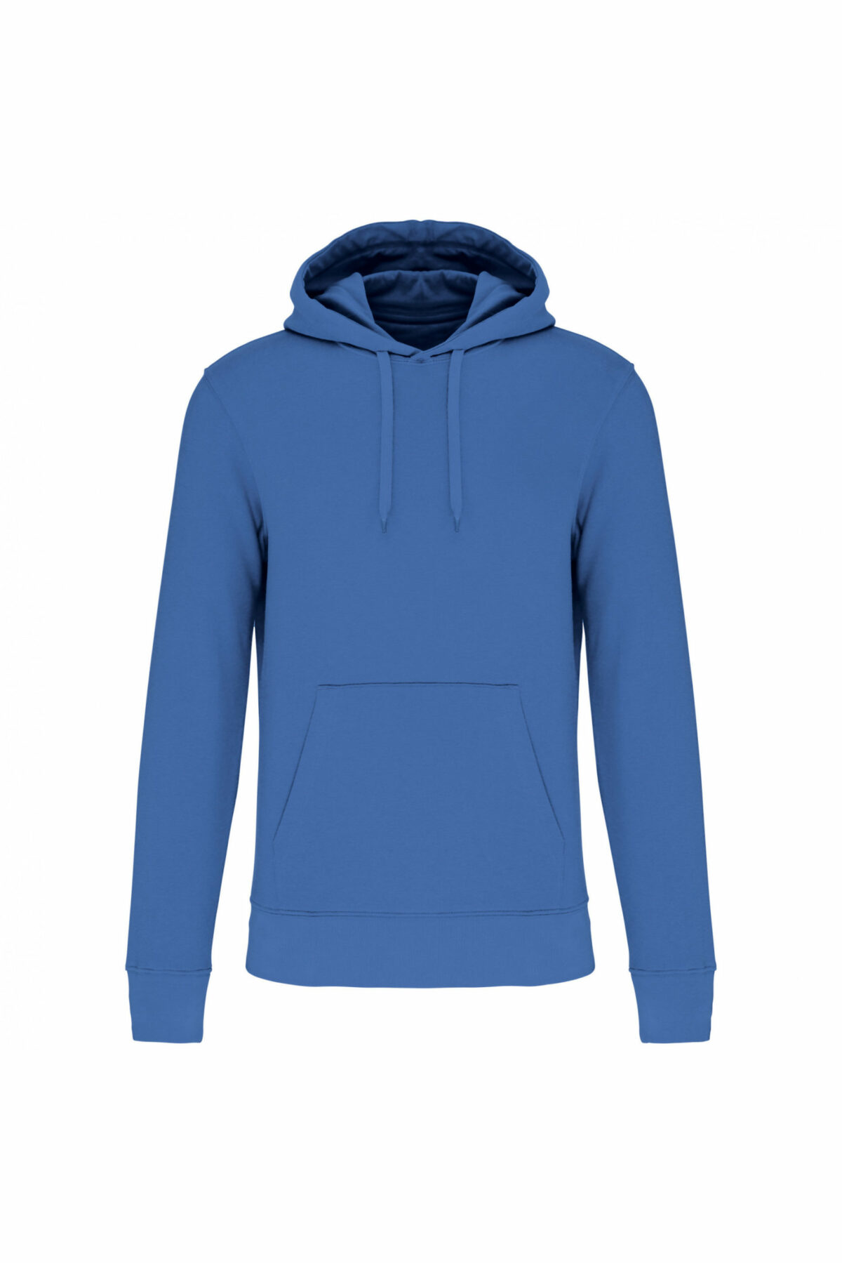 sweat capuche éco responsable homme bleu roi