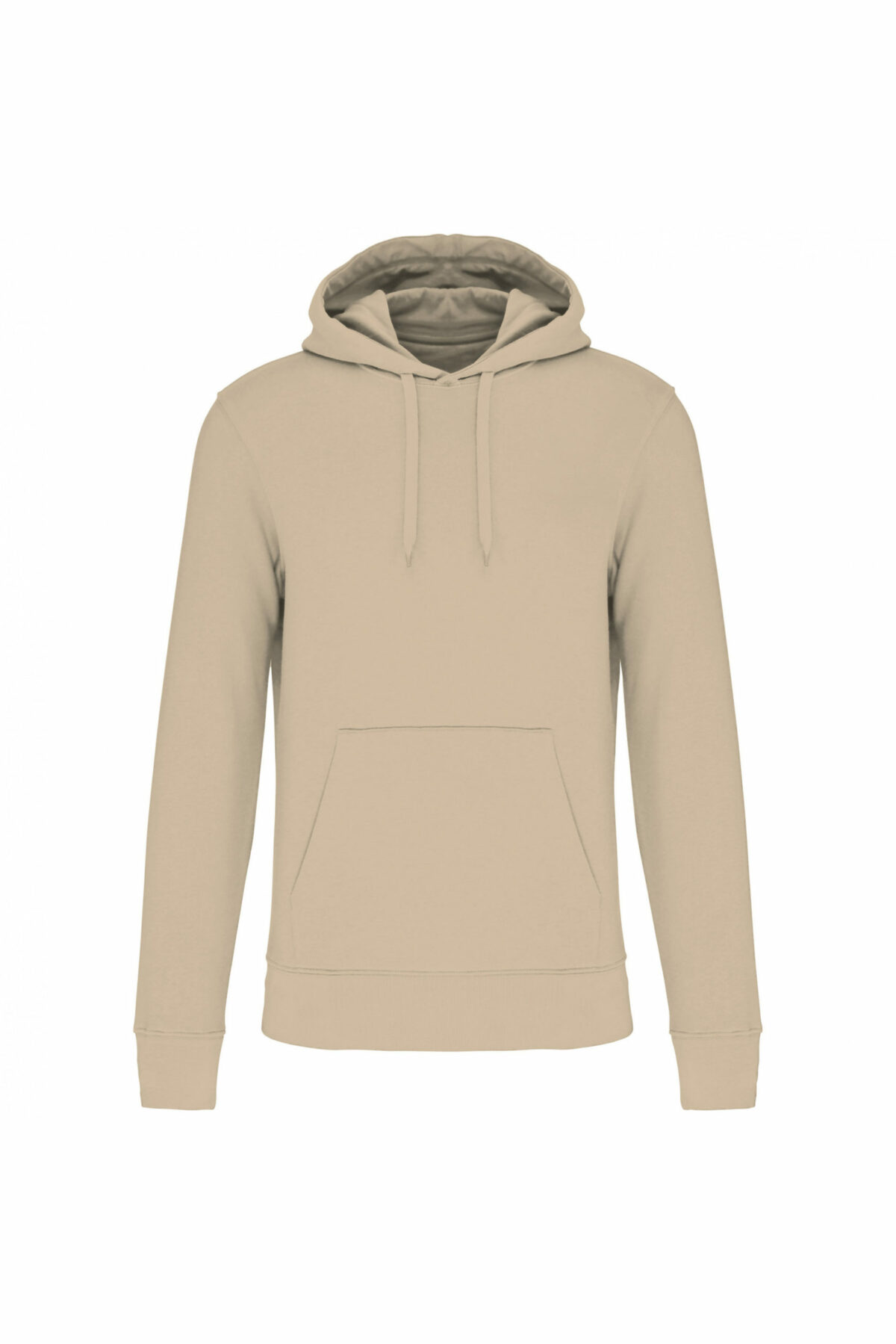 sweat capuche éco responsable beige sable