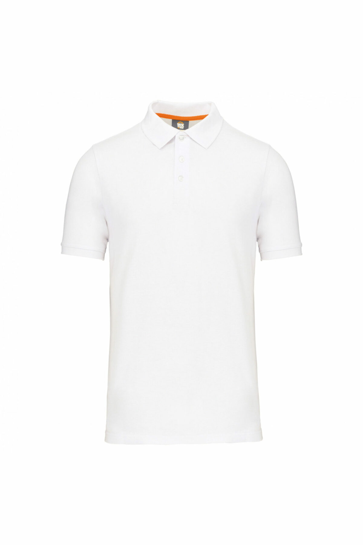 polo écoresponsable homme blanc