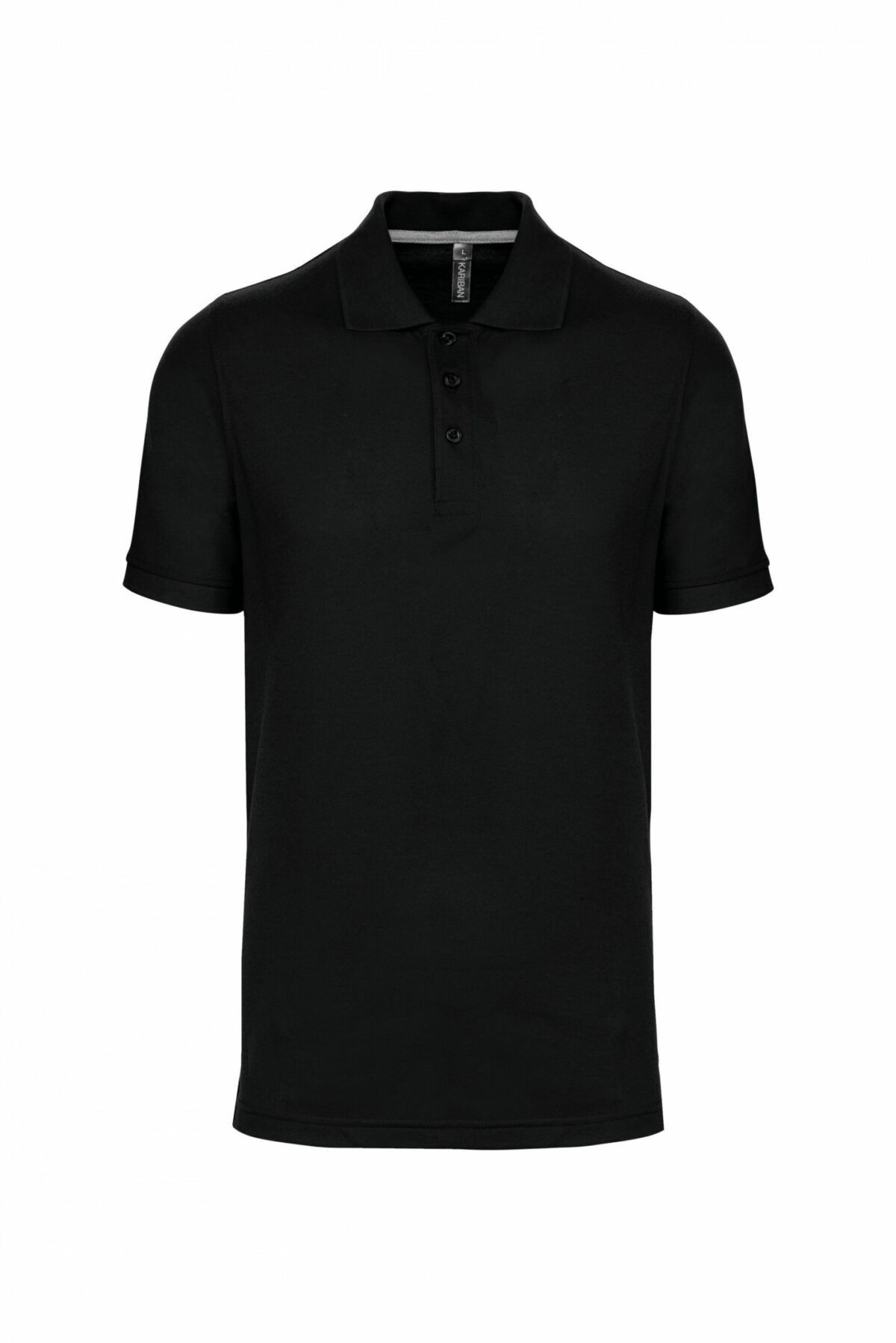 polo manches courtes homme noir