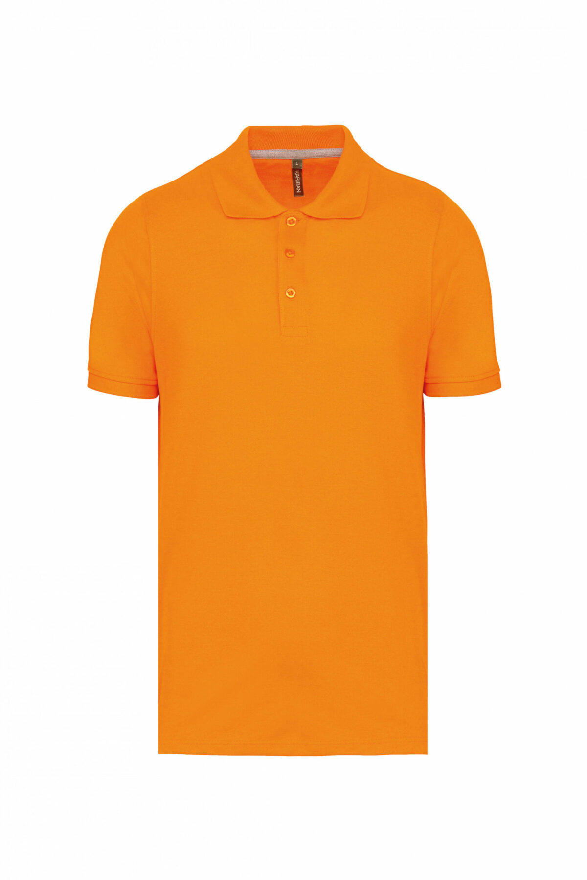 polo manches courtes homme orange