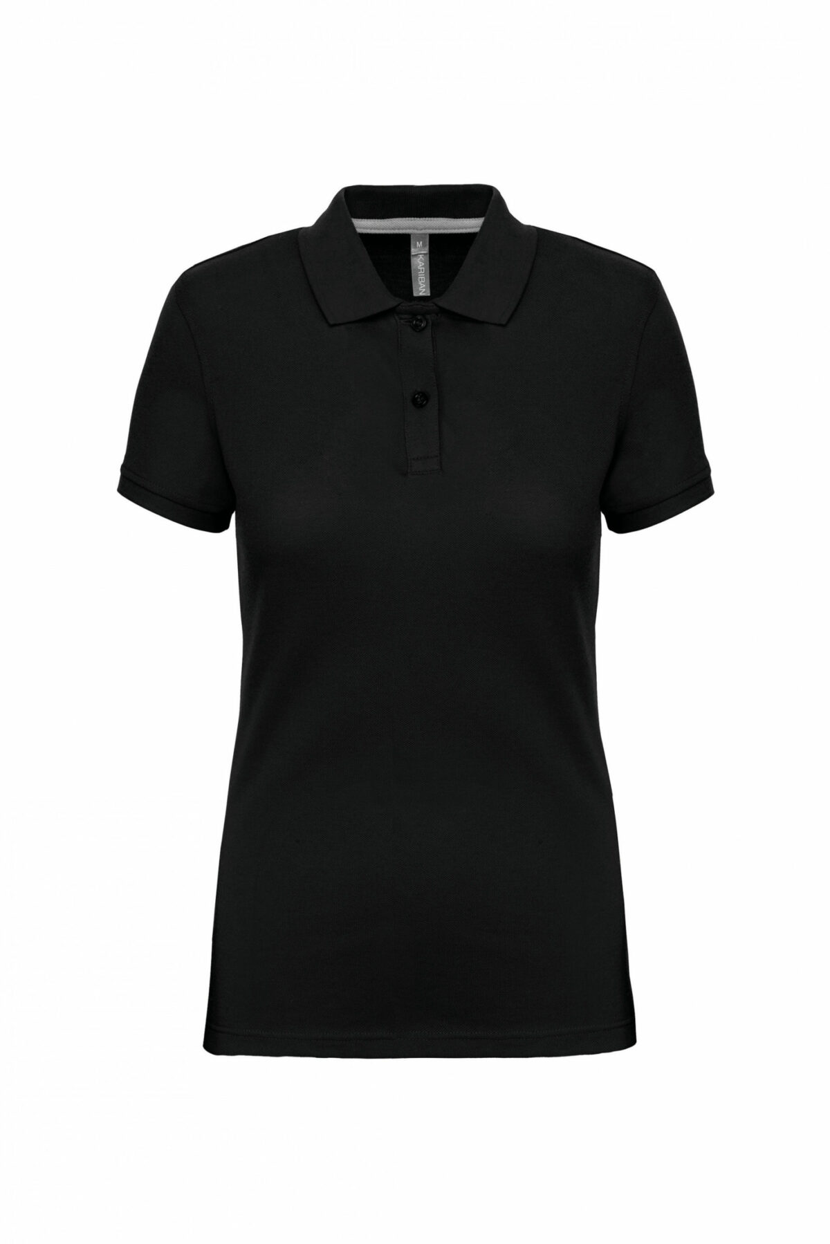 polo manches courtes femme noir