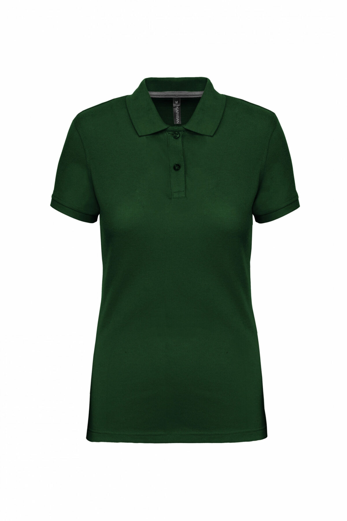polo manches courtes femme vert forêt