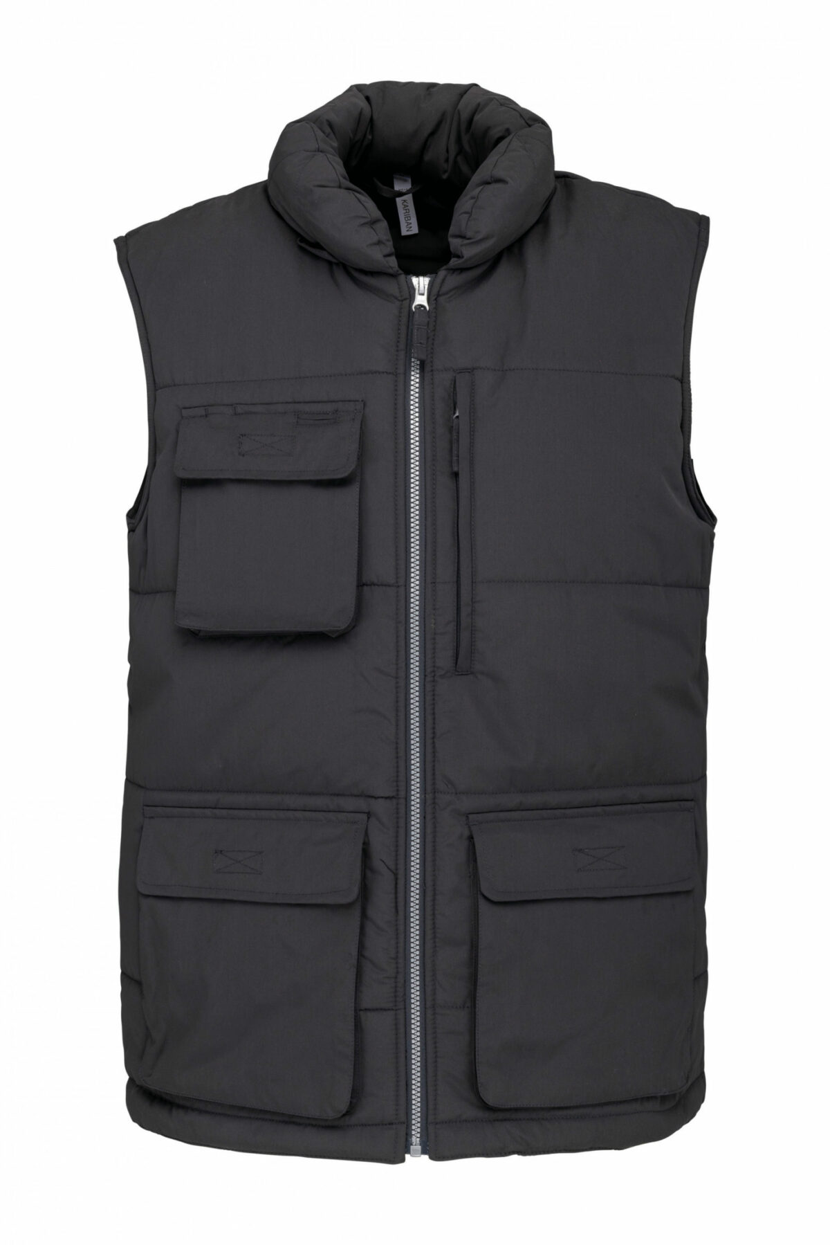 bodywarmer gris sombre