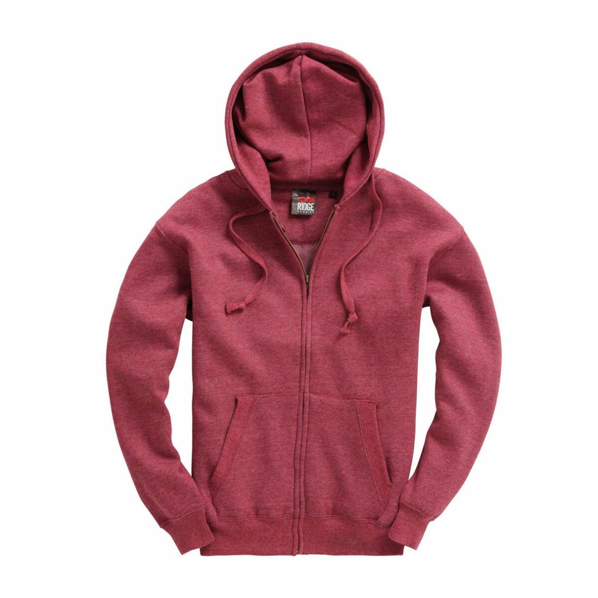SWEATSHIRT COTTON RIDGE À ZIP UNISEXE – Image 2