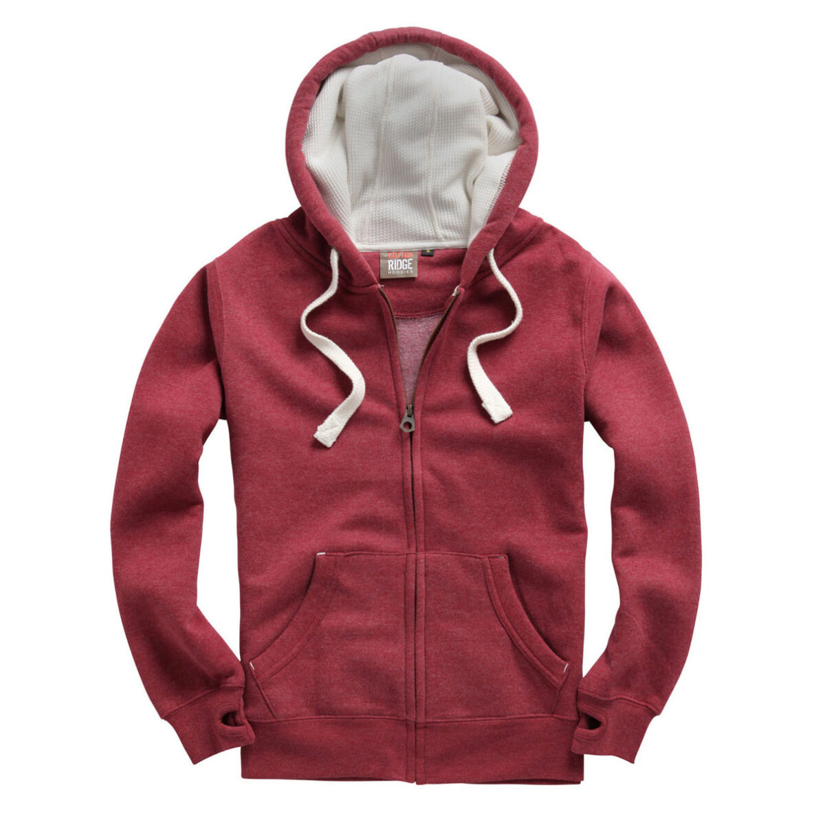SWEATSHIRT COTTON RIDGE HOODIE ZIPPÉ – Image 6