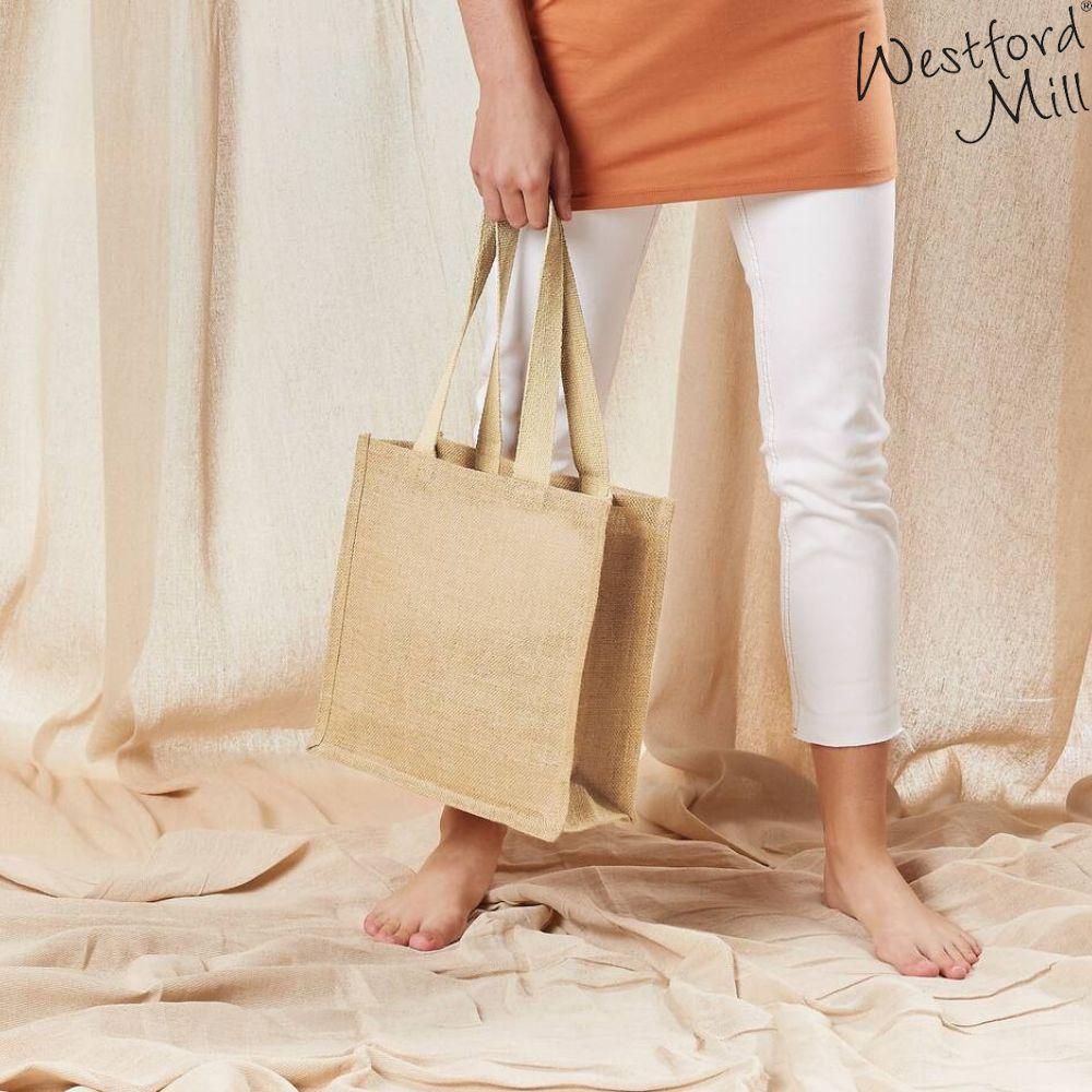 sac en jute à personnaliser