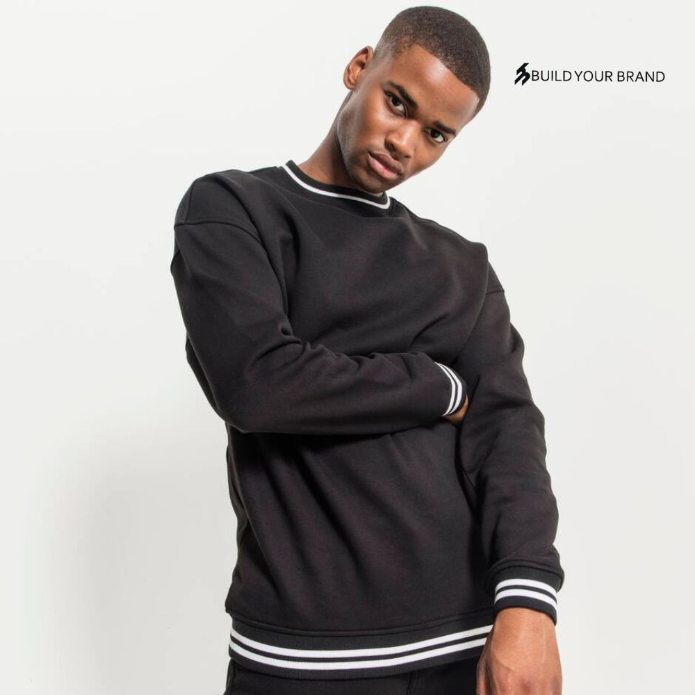 college sweat col rond à personnaliser