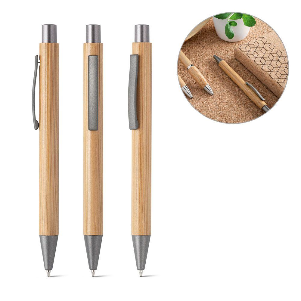 stylo en bambou à personnaliser